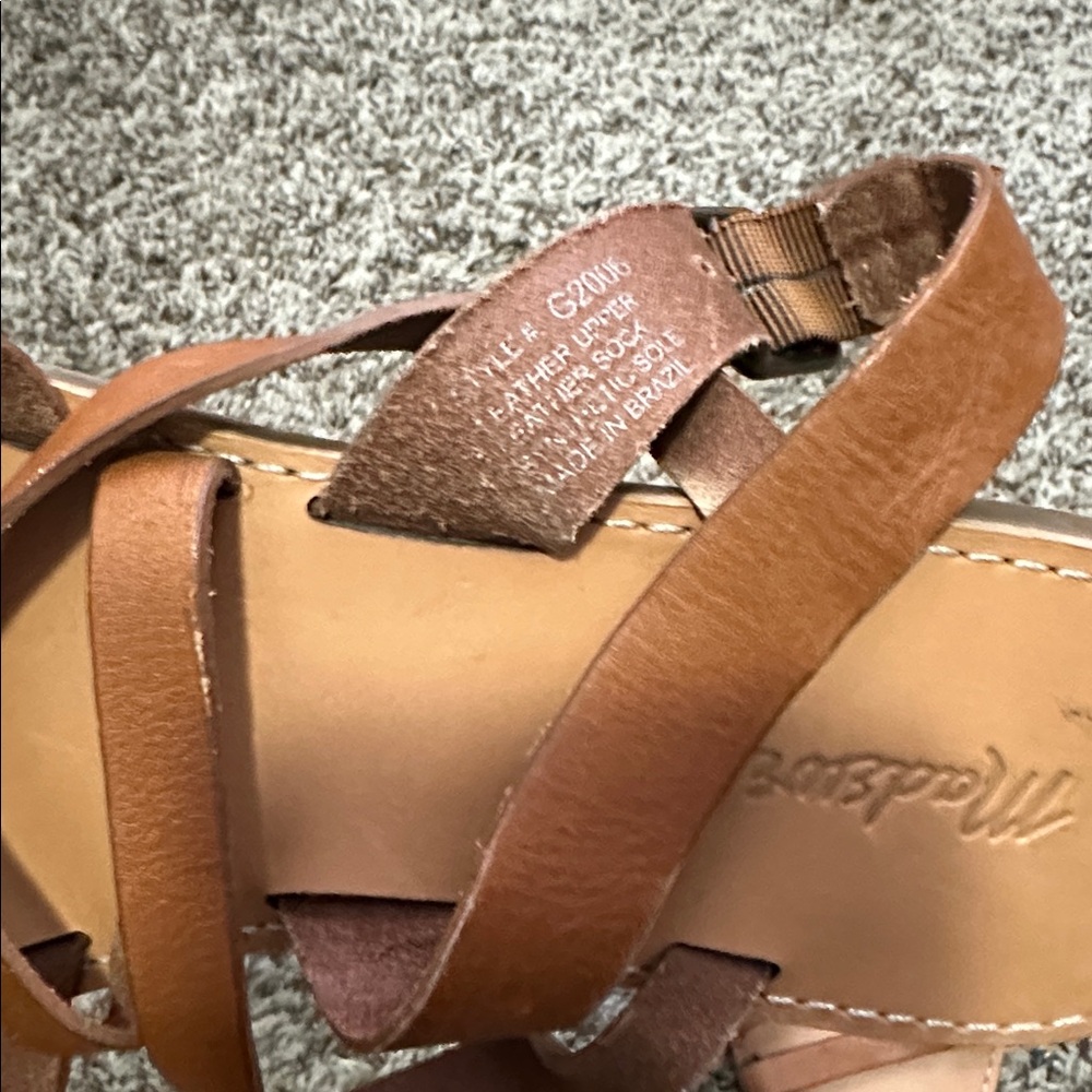 Madewell sandals - size 10 - Picture 2 of 4